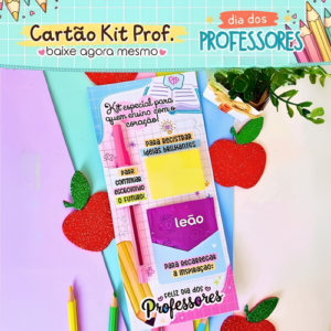 Arquivo Cartão Kit Prof Dia dos Professores