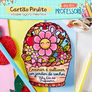 Arquivo Cartão Pirulito Dia dos Professores